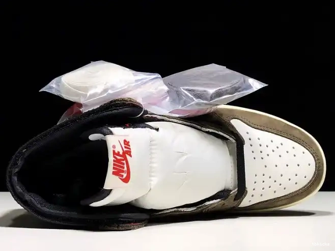 Cheap TB x Air Scott - Jordan OG Travis CD4487 'Mocha' High 100 Retro 1 0501